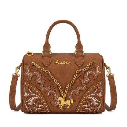 The Golden Horse Western Satchel by Montana West