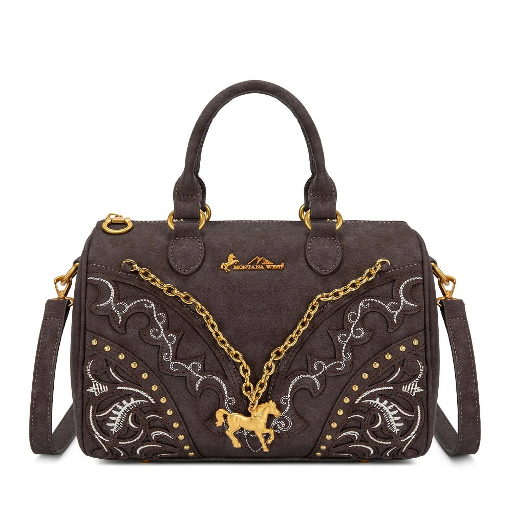 The Golden Horse Western Satchel by Montana West