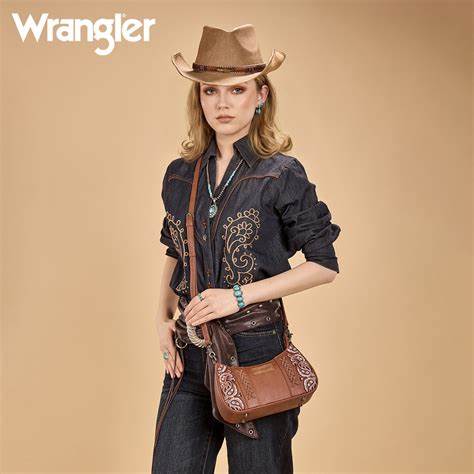 The Wrangler Desert Bandana Shoulder Bag – Brown