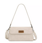 Wrangler Flap Shoulder Crossbody Bag - Beige