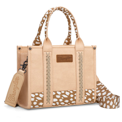 Wrangler Deer Print Tote/Crossbody