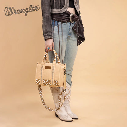 Wrangler Deer Print Tote/Crossbody