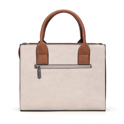 Wrangler Aztec Pattern Print -Tote/Crossbody -Tan