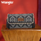 Wrangler Aztec Print Wallet/Wristlet/Crossbody