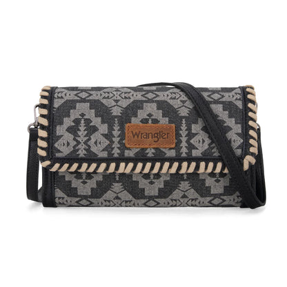 Wrangler Aztec Print Wallet/Wristlet/Crossbody