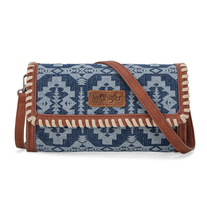 Wrangler Aztec Print Wallet/Wristlet/Crossbody
