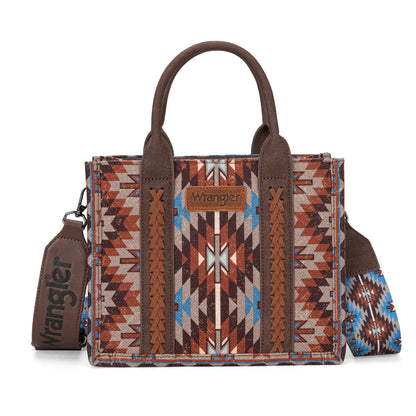 Wrangler Aztec Print Tote/Crossbody