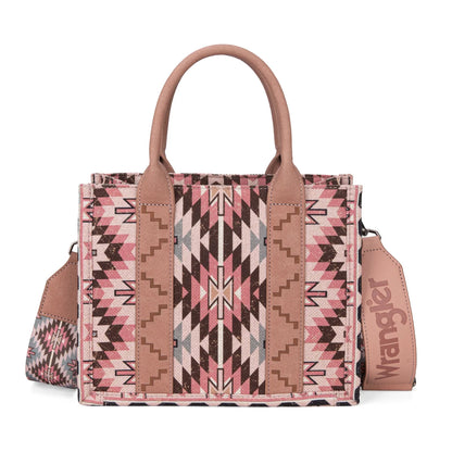 Wrangler Aztec Print Tote/Crossbody