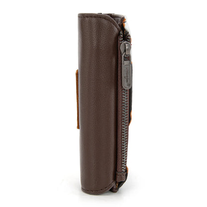 Wrangler Tri-Fold Wallet - Cow Brown or Black