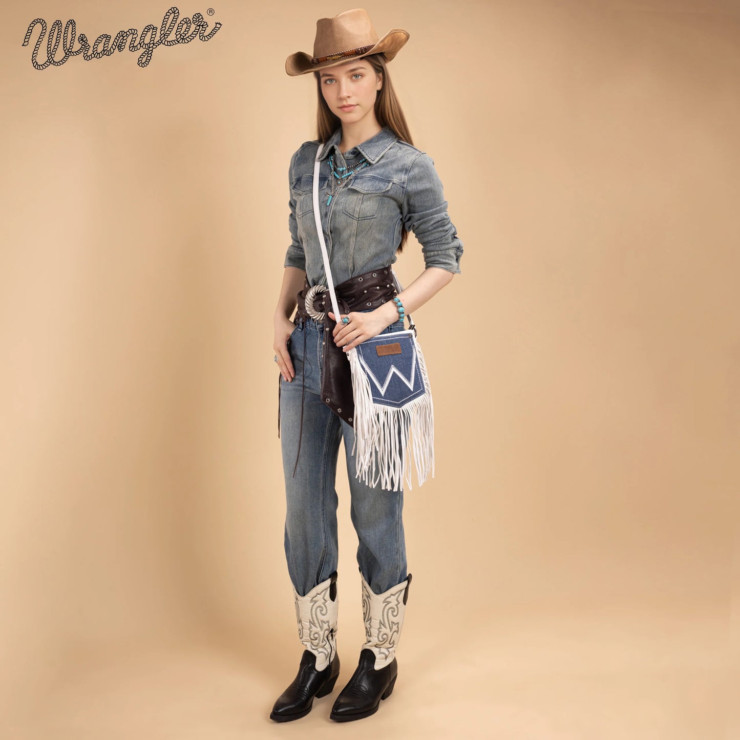 The Fringe Trail Wrangler Crossbody Bag