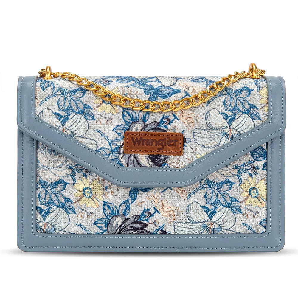Wrangler Floral Chain Crossbody Bag – Jean & Tan