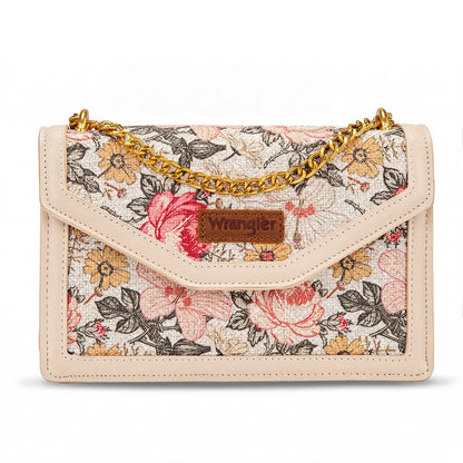 Wrangler Floral Chain Crossbody Bag – Jean & Tan