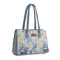 Wrangler Floral Print Braided Satchel Bag