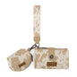 Wrangler Cow Print Wallet & Coin Pouch Wristlet Set