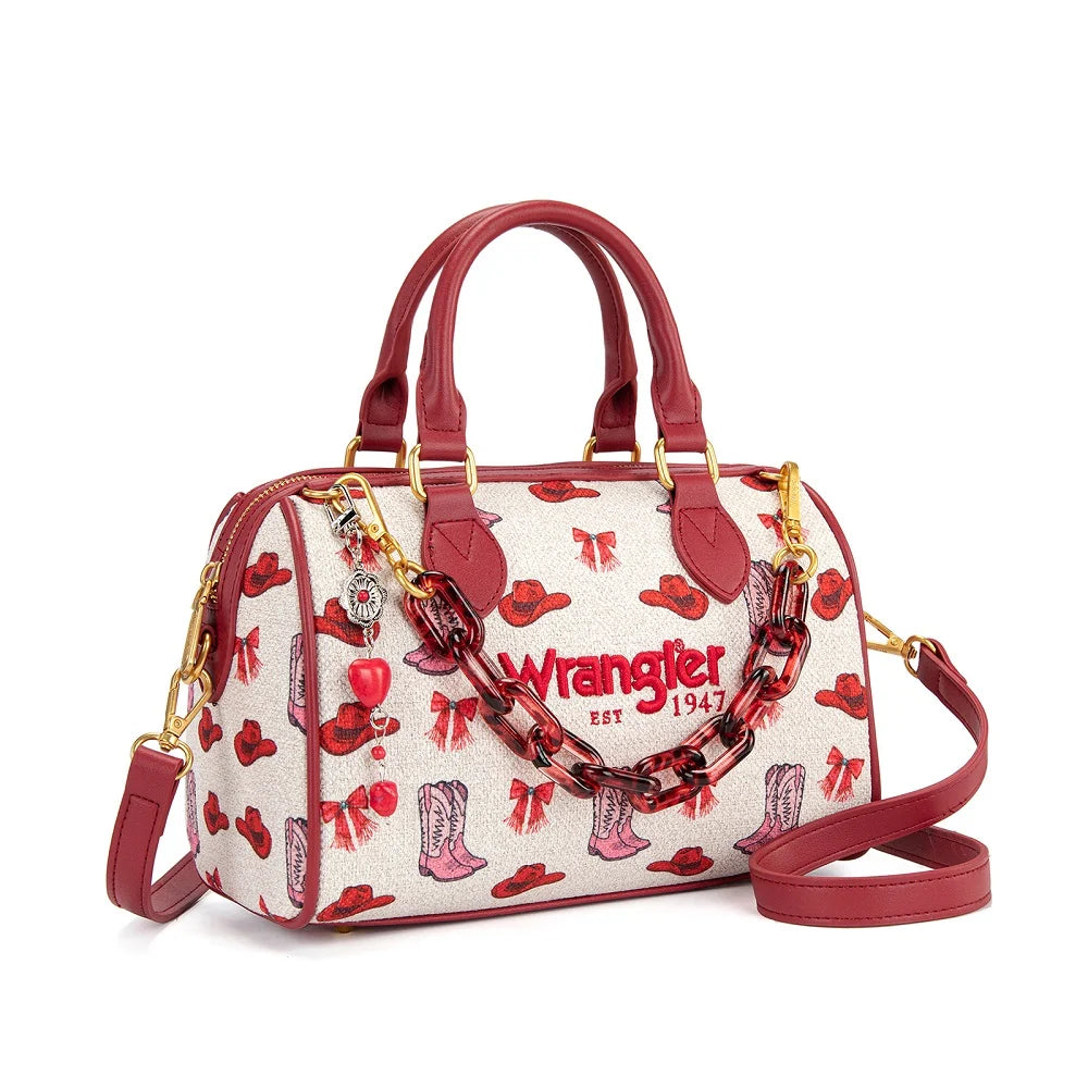 Wrangler Western Cowgirl Boston Bag