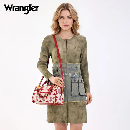Wrangler Western Cowgirl Boston Bag