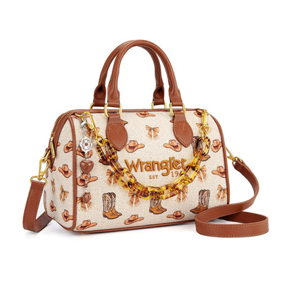 Wrangler Western Cowgirl Boston Bag