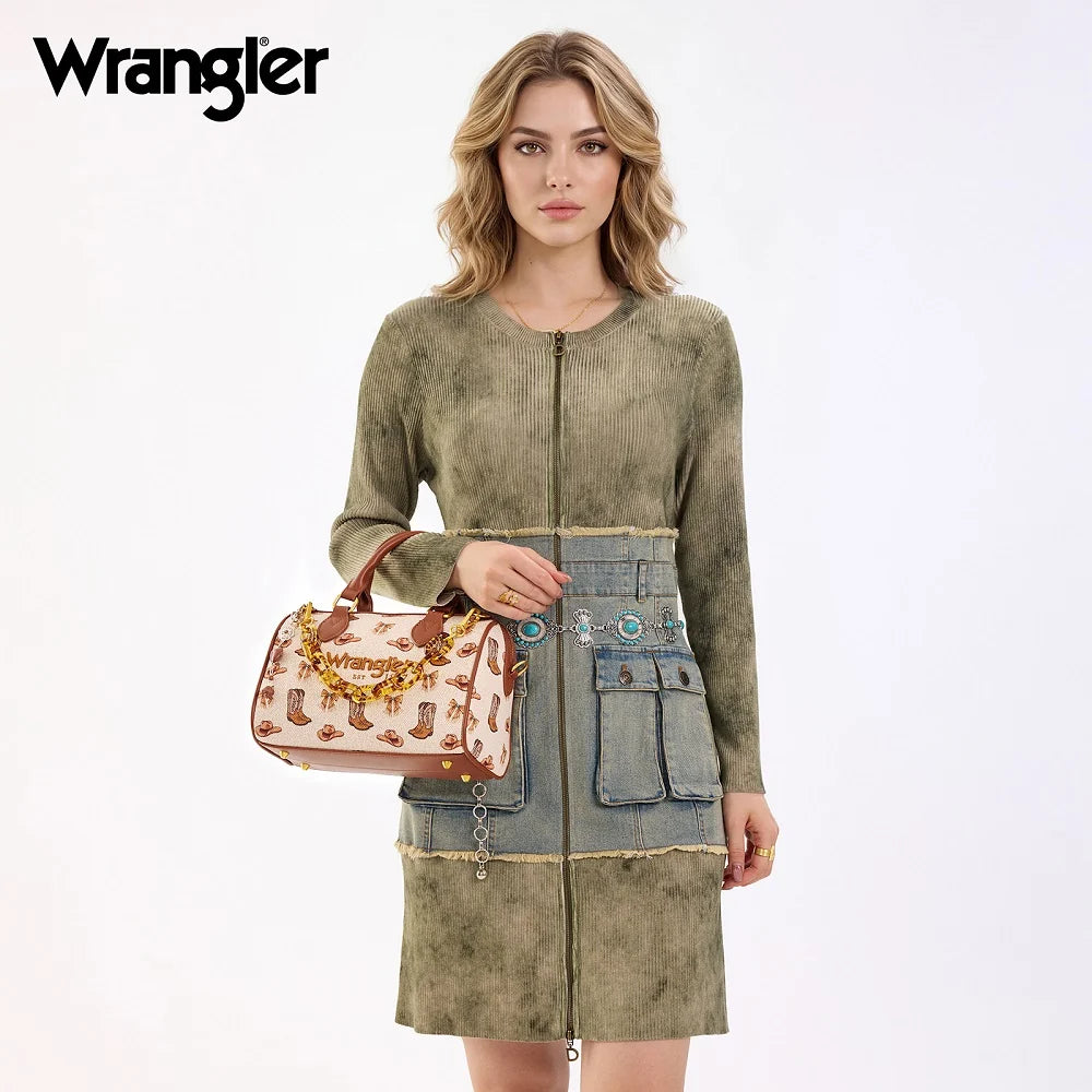 Wrangler Western Cowgirl Boston Bag