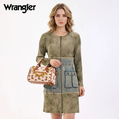 Wrangler Western Cowgirl Boston Bag