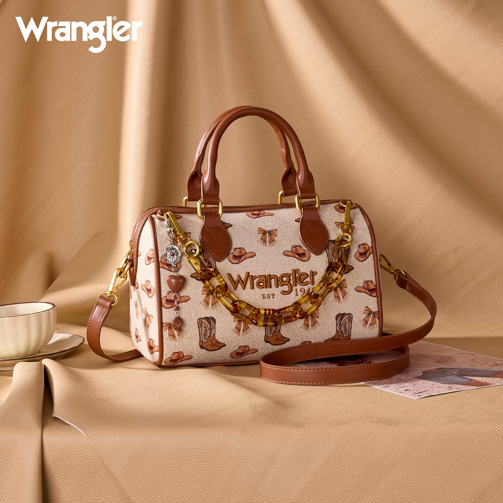 Wrangler Western Cowgirl Boston Bag