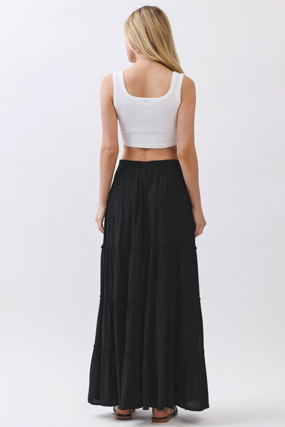 The Midnight Mesa Maxi Skirt