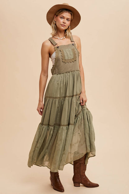 Embroidered Lace Skirtall