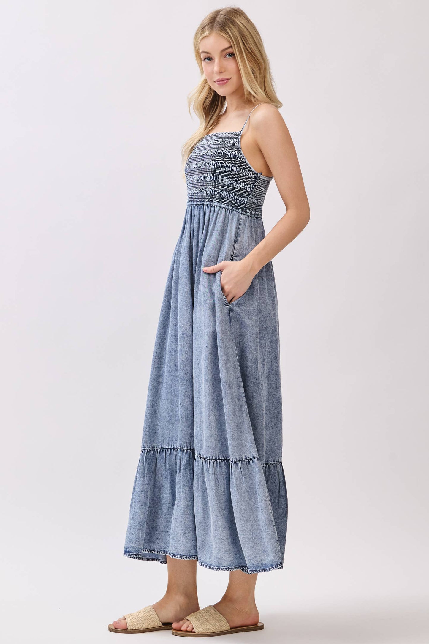 The Bluebird Prairie Midi Dress