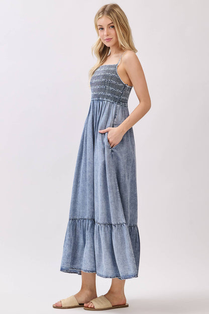 The Bluebird Prairie Midi Dress