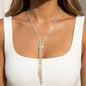 The Showgirl Sparkle Lariat Necklace