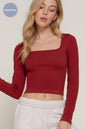 The Scarlet Square Seamless Top