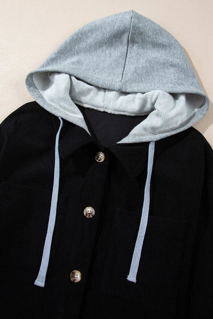 The Midnight Trail Hooded Shacket