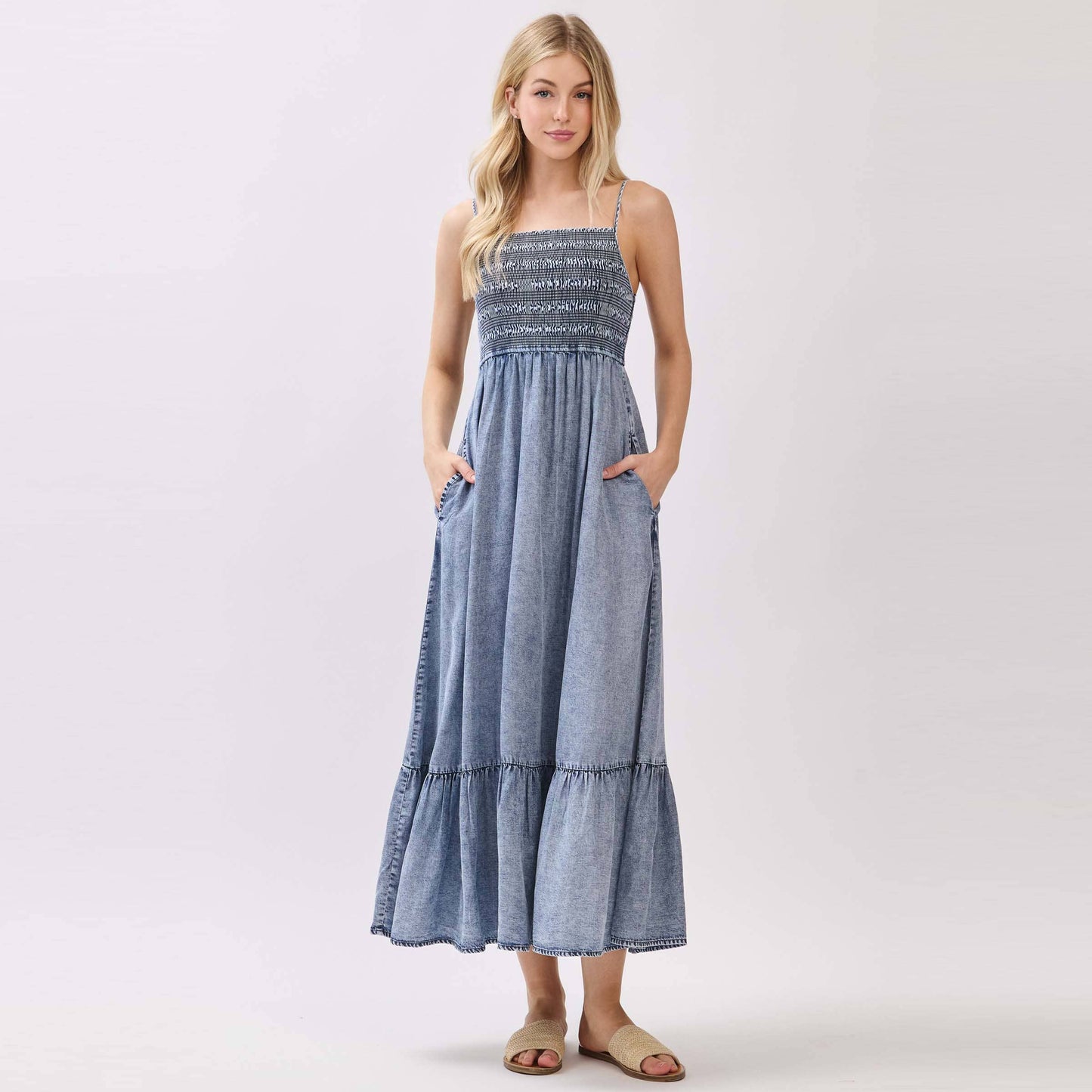 The Bluebird Prairie Midi Dress