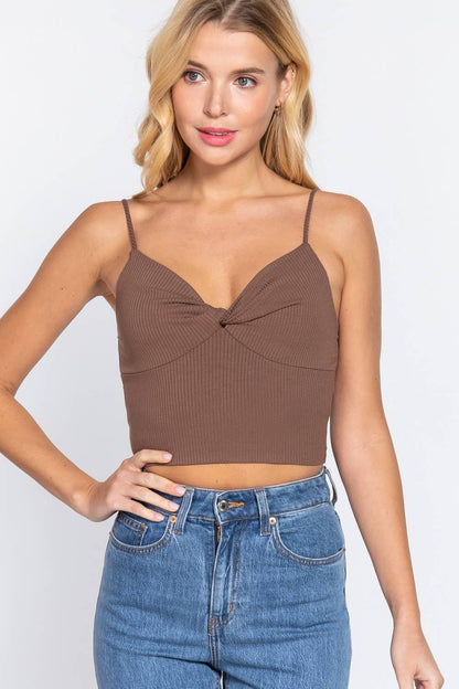The Saddle Twist Cami