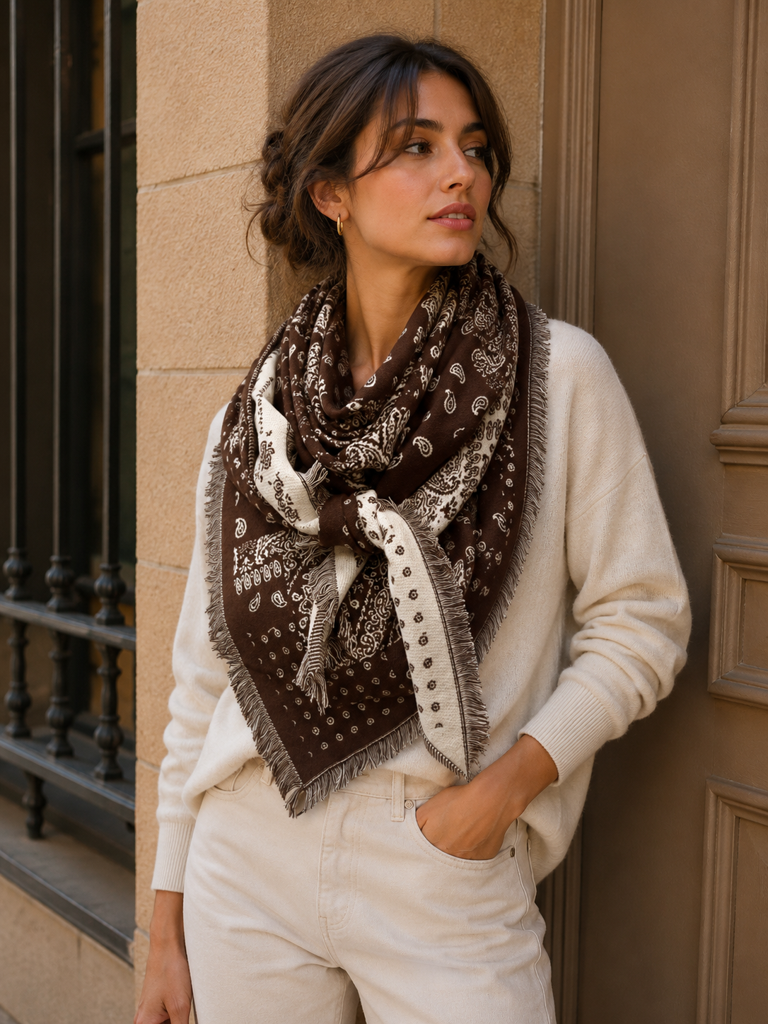 The Bandit Reversible Bandana Scarf