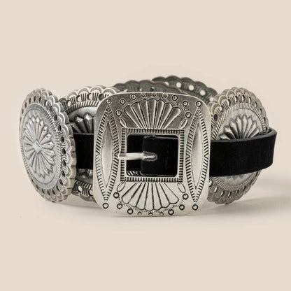 The Silver Mesa Concho Belt