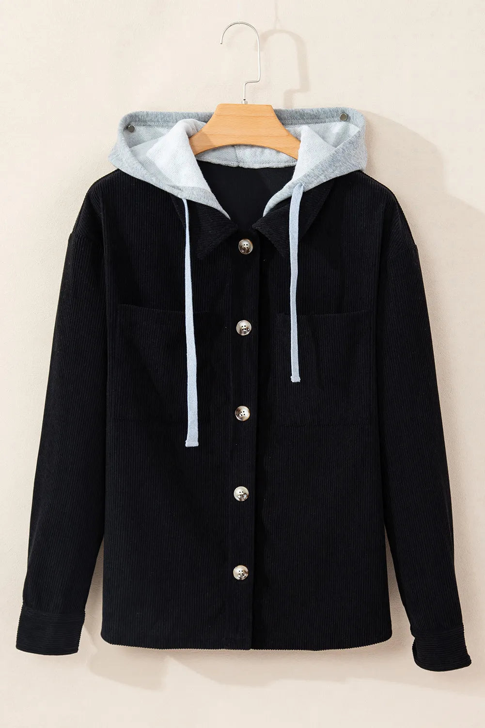The Midnight Trail Hooded Shacket