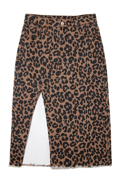 The Wild Side Denim Skirt