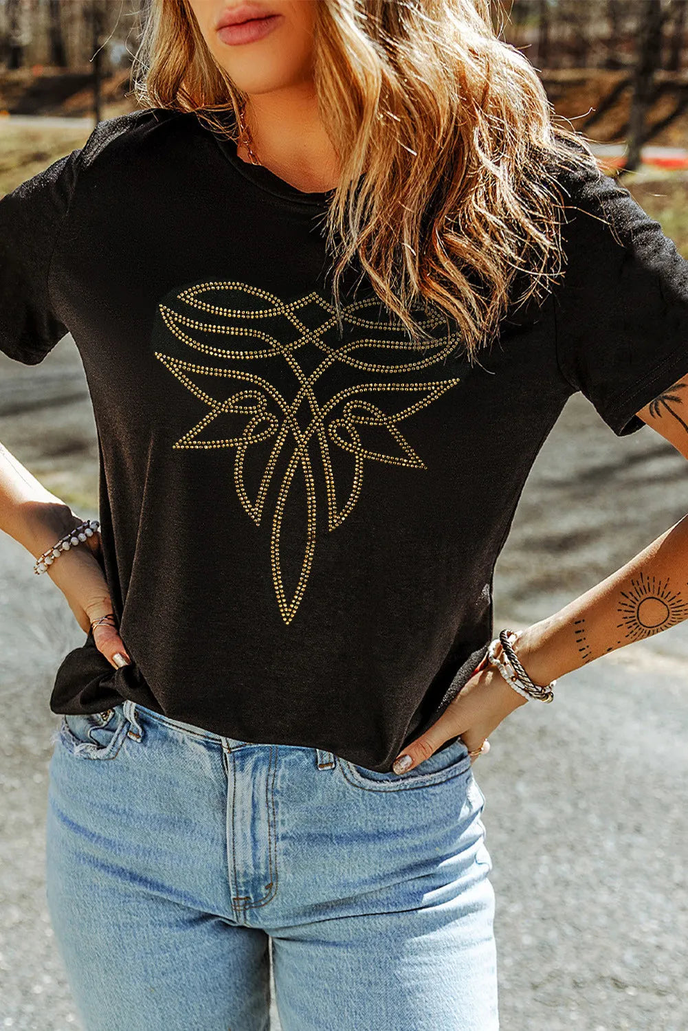 The Rhinestone Rodeo Tee