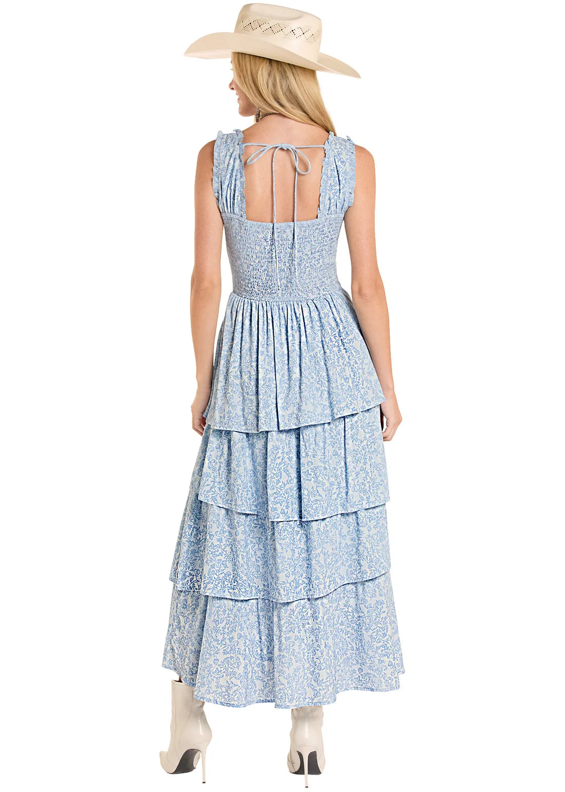 💙 The Bluebell Prairie Maxi Dress — Rock & Roll Denim