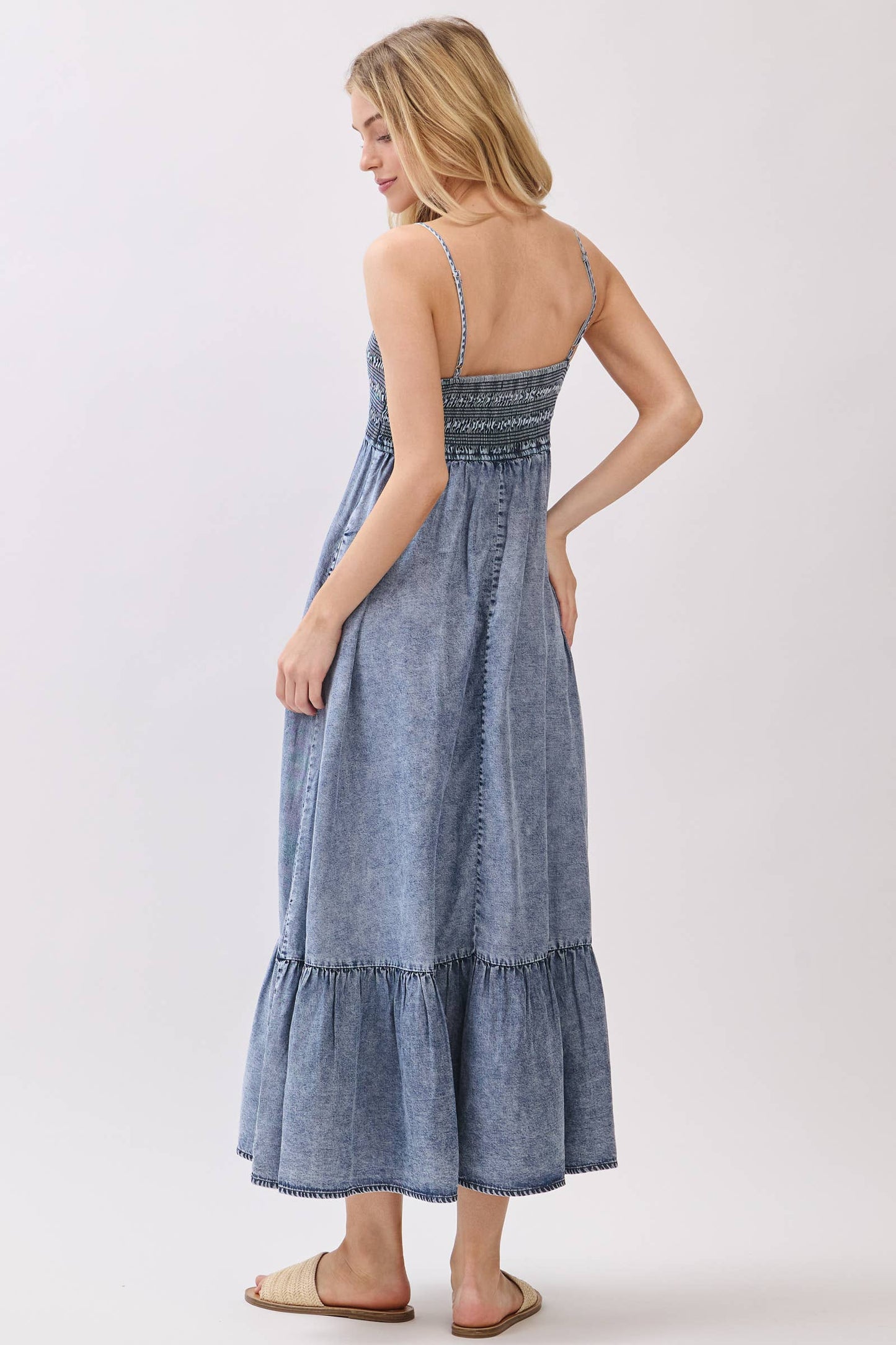 The Bluebird Prairie Midi Dress