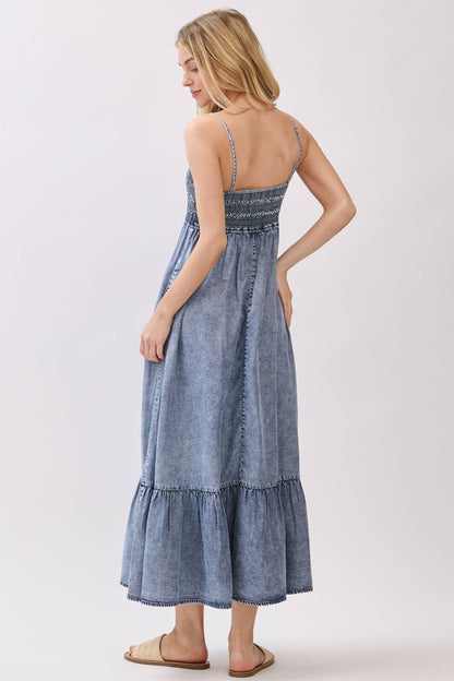 The Bluebird Prairie Midi Dress