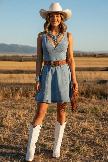 The Saddlebrook Denim Dress