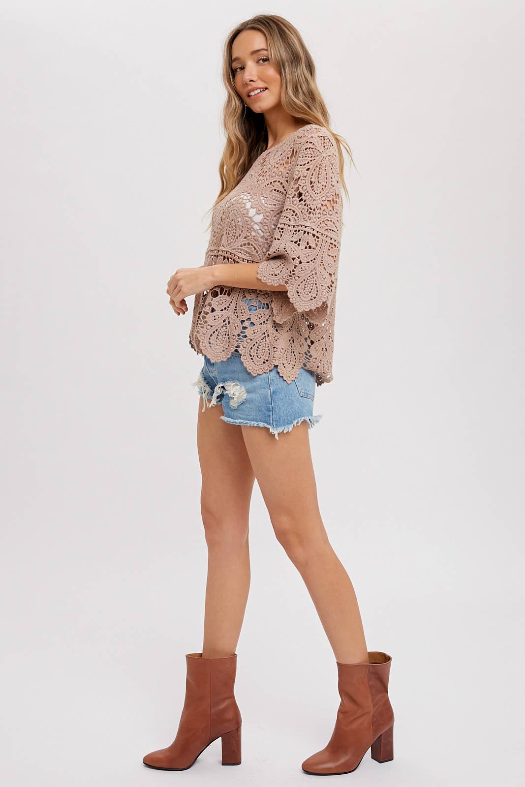 The Daisy Crochet Lace Top