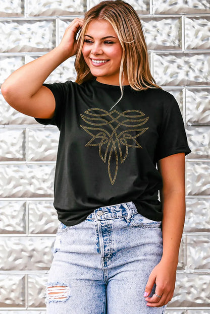The Rhinestone Rodeo Tee