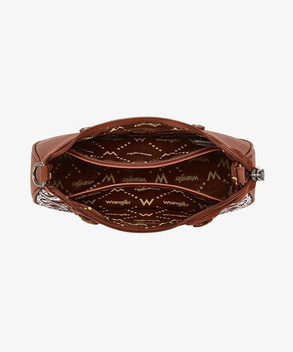 The Wrangler Desert Bandana Shoulder Bag – Brown